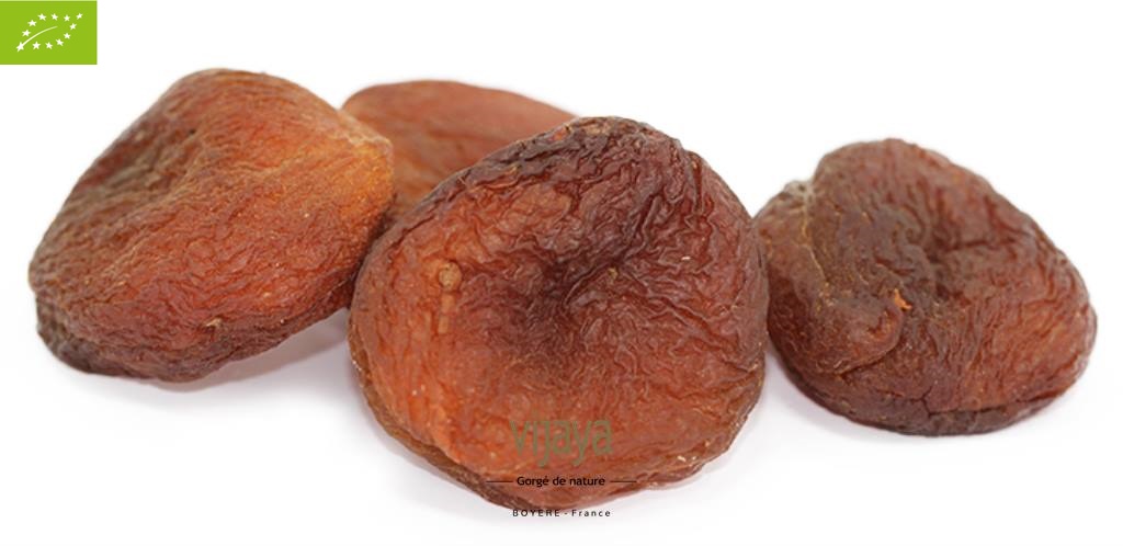 Abricot Brun - Entier - Calibre 2 - TURQUIE-12,5 kg- Bio*