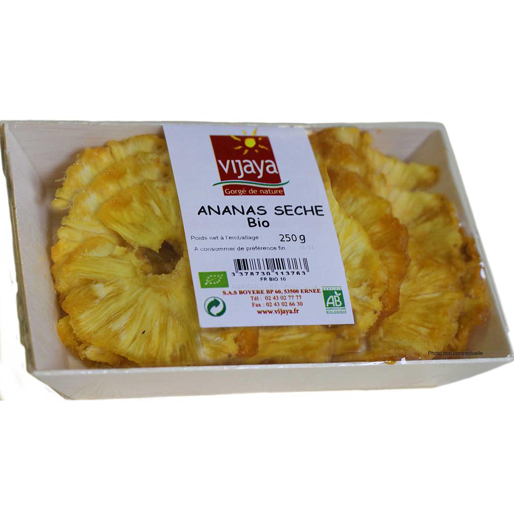 Ananas Séché - Tranches - 250 g - Bio*