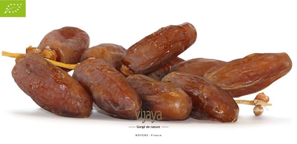 Datte DEGLET NOUR - Branchée - Cat I - TUNISIE - 5 kg - Bio*