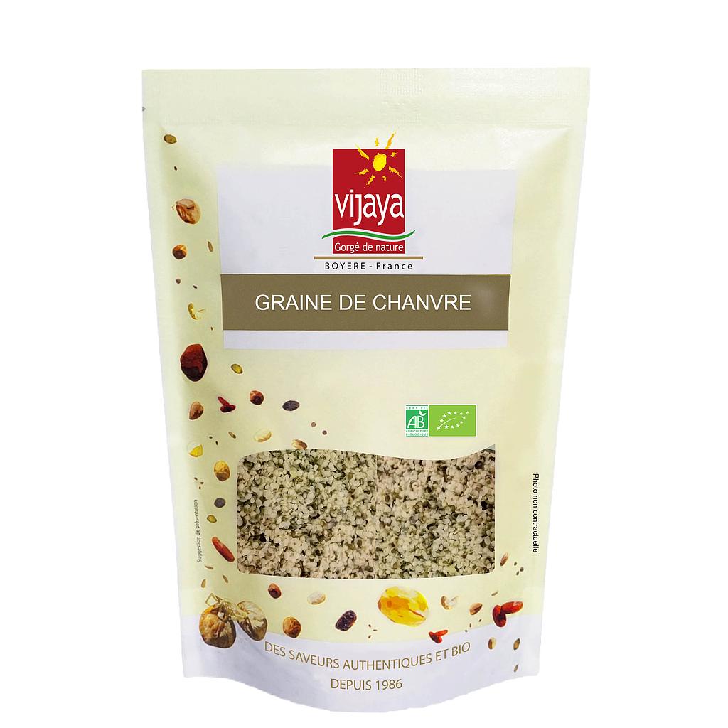 Graine de Chanvre Décortiquée - FRANCE - 1 kg - Bio*