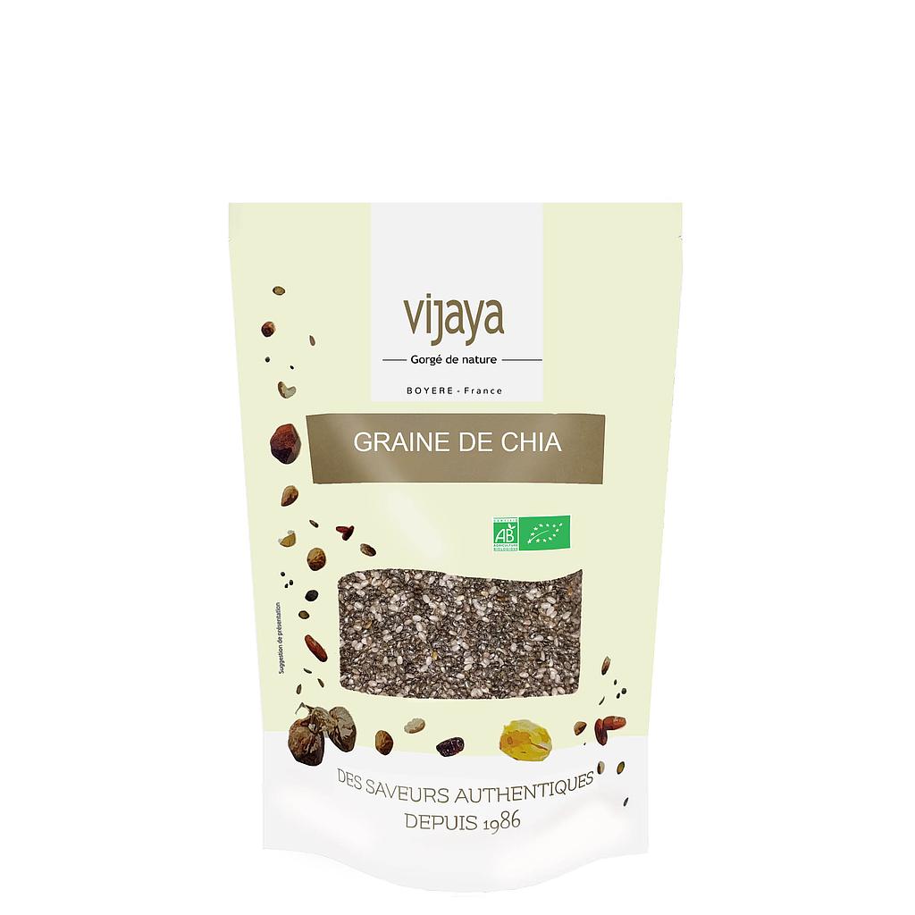 Graine de Chia (Salvia hispanica) Noire - PARAGUAY -500g -Bio*