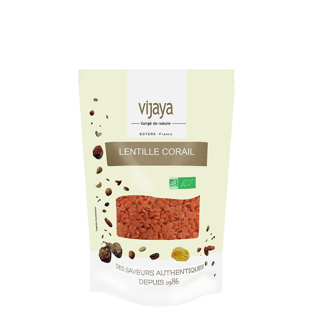 Lentille Corail - FRANCE - 500g - Bio*
