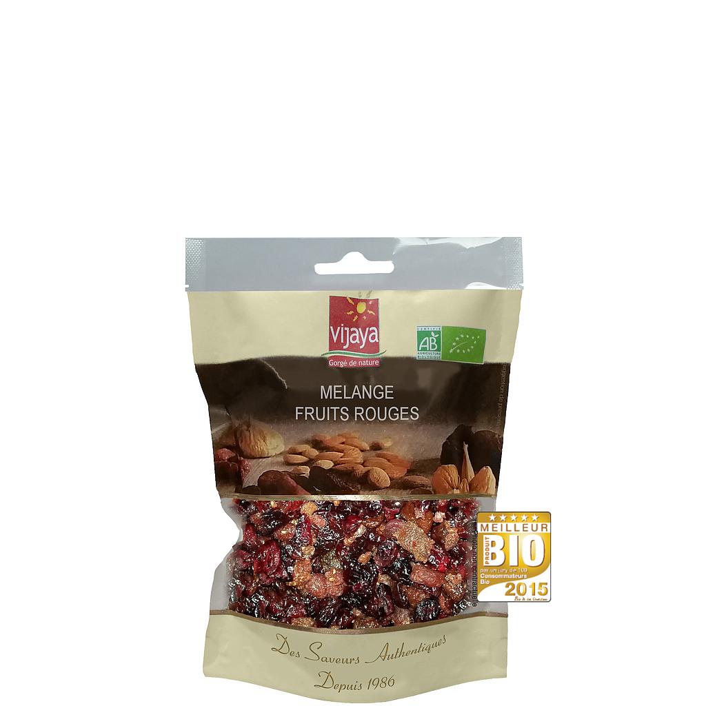 Mélange Fruits Rouges (Fraise,Framboise,Cerise,Cranberry)- 250g -Bio*