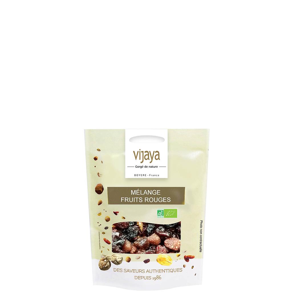 Mélange Fruits Rouges (Framboise,Cerise,Cranberry,Fraise)-125g - Bio*