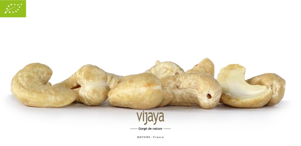 Noix de Cajou Entières - VIETNAM - W320 - 5kg - Bio* &amp; Equitable