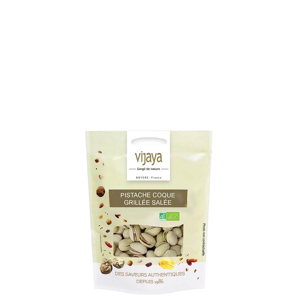 Pistache Coque Grillée Salée - ESPAGNE - 125 g - Bio*